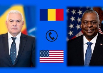 Ministrul Apărării, convorbire telefonică cu omologul american: "România rămâne pe deplin solidară cu Ucraina!". Ce au mai discutat cei doi înalți oficiali