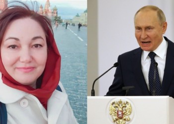 Femeia care a contestat bărbăția dictatorului Putin, hărțuită de autorități. Demersul anti-război pe care vasalii tiranului de la Kremlin încearcă să-l oprească prin reprimarea disidentei