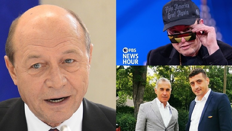 Băsescu: Cred că Trump nici nu știe de Călin Georgescu și George Simion, dar își face treaba Musk, care ar trebui să ne spună dacă la momentul la care își formulează mesajele și-a înghițit doza de droguri sau nu