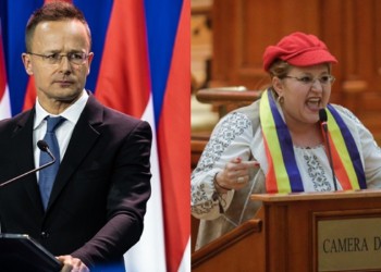 FOTO Ungaria duce o politică după chipul și asemănarea Dianei Șoșoacă. Ministrul ungar de Externe a vorbit despre pace, promovând în același timp o hartă ce conține părți din România și Ucraina
