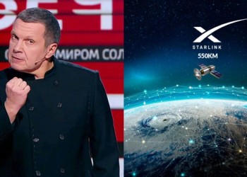 Furie la Moscova după ce terminalele Starlink folosite de armata rusă au încetat să funcționeze. Propagandistul-șef al Kremlinului, Vladimir Soloviov, cere detonarea de bombe nucleare în spațiu