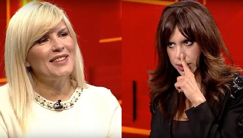 VIDEO Elena Udrea: "Am dormit cu Alina Bica pe un pat de 80 de cm!". Cum explică fosta ministră a Dezvoltării gestul degetului dus la nas în Parlament