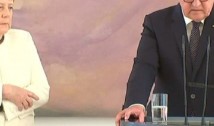 VIDEO Tremurăturile Angelei Merkel au recidivat. Este a doua criză de acest tip în ultimele două săptămâni