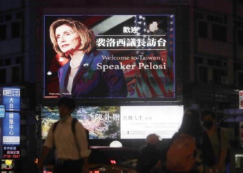 VIDEO. Nancy Pelosi la Taipei. China pedepsește Taiwanul suspendând importurile de peşte sabie răcit şi stavrid negru congelat, dar și exportul de nisip natural
