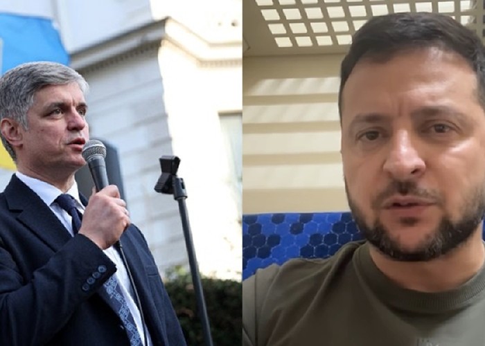 "Sarcasm nesănătos!". Zelenski, criticat chiar de un ambasador ucrainean pentru replica ironică oferită ministrului britanic al Apărării