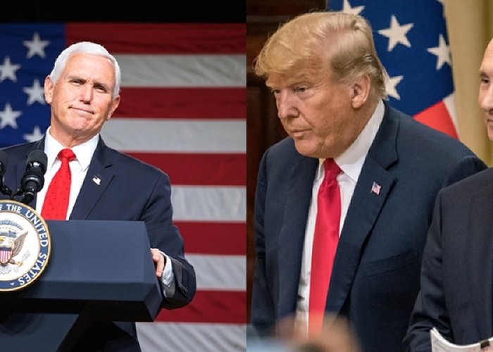 "Eu știu diferența dintre un geniu și un criminal de război!". Pence îl critică pe Trump pentru laudele aduse dictatorului sângeros de la Moscova