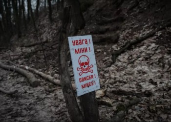 O organizație non-guvernamentală din New York acuză forțele ucrainene că au folosit mine antipersonal interzise de tratatele internaționale