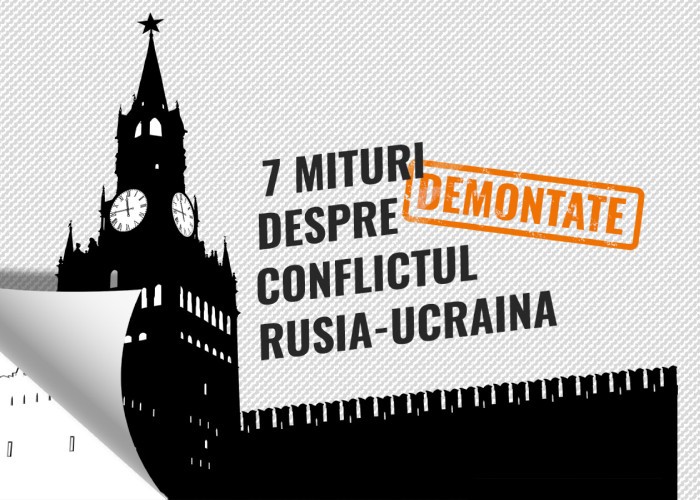 7 exemple de dezinformare a Kremlinului, în legătură cu conflictul ruso – ucrainean, demontate de Comisia Europeană