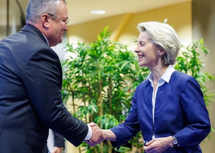 Ursula von der Leyen a mulțumit României pentru solidaritatea arătată în raport cu R. Moldova pe fondul crizei energetice