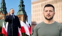 Președintele polonez Karol Nawrocki îi retrage lui Zelenski cea mai înaltă distincție de stat a Poloniei, dar le dă o veste proastă putiniștilor: "Nu se schimbă direcția strategică a politicii de securitate a Poloniei. Am susținut și continuăm să susținem Ucraina"