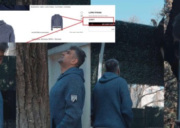 Marcel Ciolacu aleargă după pisicuțe, pe Tik Tok, în hanorac de casă Loro Piana de peste 4000 de euro / De la aceeași casă de modă de lux se îmbracă tiranul rus Vladimir Putin, dar și Laura Vicol-Nordis