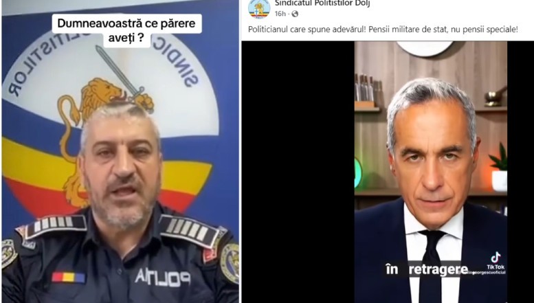 Amestec fără precedent al POLIȚIEI Române în campania electorală! Polițiști în uniformă fac postări video favorabile lui Călin Georgescu, deși legea privind statutul polițistului interzice orice tip de propagandă politică / Rusofilul este promovat drept „Politicianul care spune adevărul!”