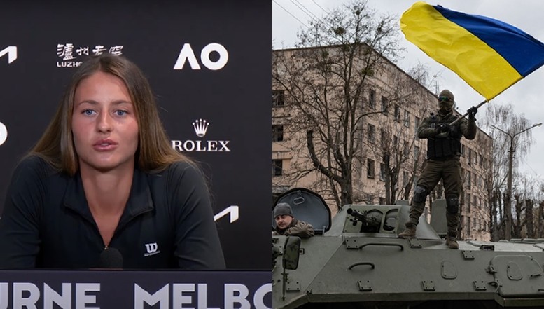 Un veritabil model! Marta Kostyuk luptă nu doar pe terenul de tenis, ci și pe frontul informațional contra Kremlinului. Tenismena ucraineană transmite că și-a propus să câștige cât mai multe meciuri importante inclusiv cu scopul de a aminti opiniei publice despre atrocitățile ce se întâmplă în Ucraina: "E o datorie suplimentară pe care o am! Trebuie să urmăresc știrile tot timpul"