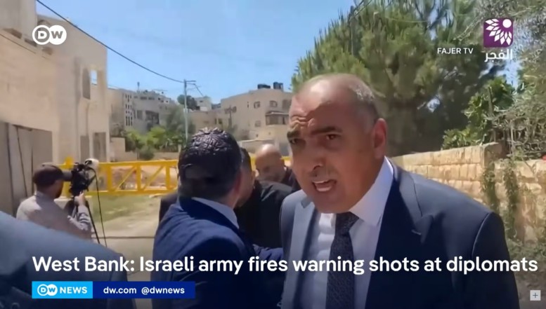Forțele de Apărare ale Israelului își cer scuze pentru incidentul în care au fost trase focuri de avertisment în proximitatea mai multor diplomați pentru a-i îndepărta dintr-o zonă de risc, neautorizată