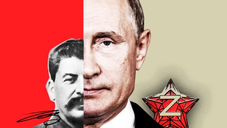 Politruk – noua revistă de propagandă kremlinopată care are scopul de a pompa îndoctrinare sovietică în militarii ruși. Criminalul în masă Stalin, tătucul ”politicii educaționale” rusești