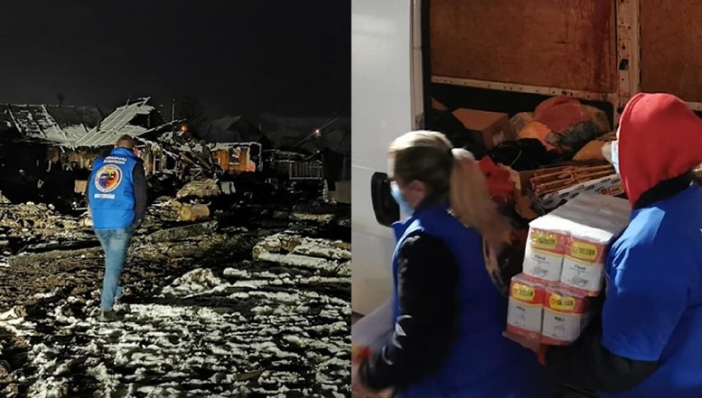 Incendiul devastator din Miercurea Ciuc. Diaspora Europeană oferă ajutor umanitar familiilor sinistrate