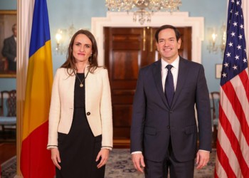 VIDEO. S-a spart gheața! Oana Țoiu s-a întâlnit cu Marco Rubio, fiind vorba despre o primă întâlnire la nivel înalt a unui oficial român cu un reprezentant cu greutate al Administrației Trump, după momentul dramatic al anularii și repetării alegerilor