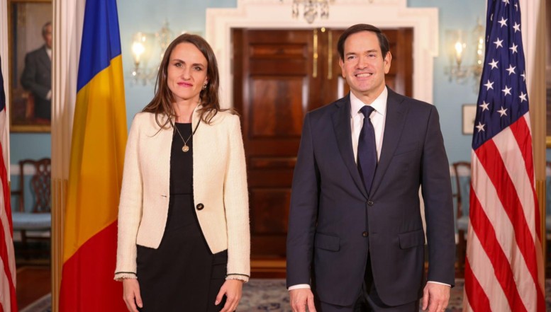 VIDEO. S-a spart gheața! Oana Țoiu s-a întâlnit cu Marco Rubio, fiind vorba despre o primă întâlnire la nivel înalt a unui oficial român cu un reprezentant cu greutate al Administrației Trump, după momentul dramatic al anularii și repetării alegerilor