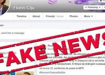 Florin Cîțu, victima unui fake news PSD mizerabil, după dezvăluirile de ieri. I-au photoshopat pagina de Facebook și au făcut postări scandaloase în numele lui, anunțând impozite pentru diaspora