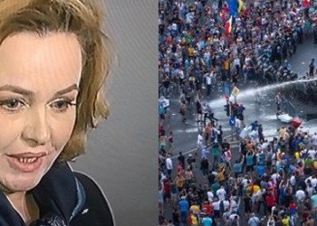 PSD a votat pentru un stat polițienesc. Jandarmii și polițiștii pot agresa protestatarii pașnici prin proiectul de lege al ministrului de Interne Carmen Dan