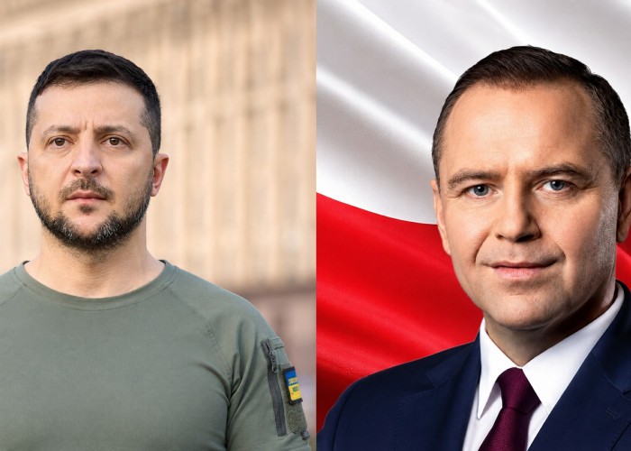 Zelenski îl compară pe președintele polonez Karol Nawrocki cu Viktor Orbán în contextul retragerii celei mai înalte distincții de stat a Poloniei