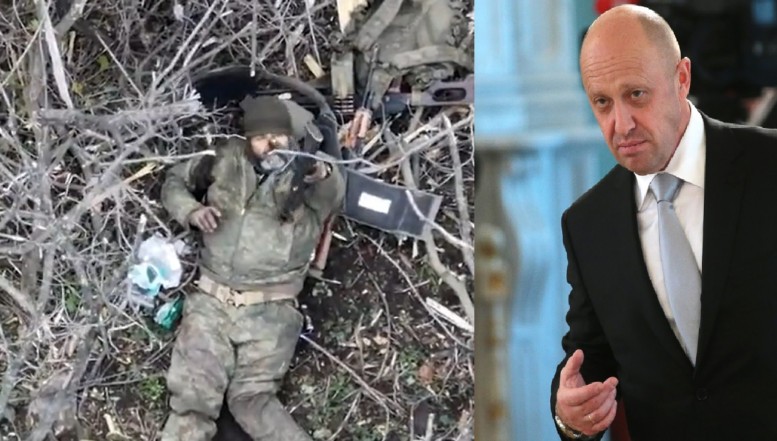 VIDEO. Un comandant Wagner s-a împușcat în inimă ca să nu pice viu în mâinile ucrainenilor. Sinuciderea a fost filmată cu drona. Între timp, „bucătarul” Prigojin, patronul armatei private de asasini, amenință Parlamentul European, trimițând instituției un baros mânjit de sânge într-o cutie de vioară