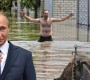 Apa și glonțul, uneltele crimei de război: Rușii trag de pe acoperișurile caselor inundate asupra ucrainenilor care fug din calea apelor