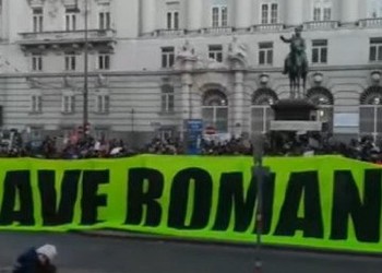 VIDEO Protest la Viena împotriva tăierii pădurilor din România: "Save Romanian Primary Forest"