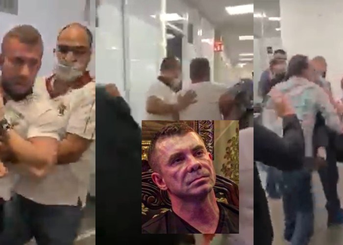 VIDEO. „Rechinul”, capul mafiei române din Cancun, s-a zbătut ca un pește când a fost săltat de forțele mexicane. A înjurat autoritățile ca-n telenovele, a lovit din picioare, apoi a acuzat că îi e rău și a cerut o ambulanță