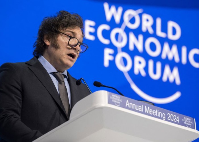 Președintele argentinian Javier Milei evidențiază la Davos toxicitatea socialismului: "Occidentul e în pericol!" / "Statul nu este soluția. Statul este problema!" / "Am venit astăzi aici pentru a invita toate țările occidentale să ia din nou calea prosperității"