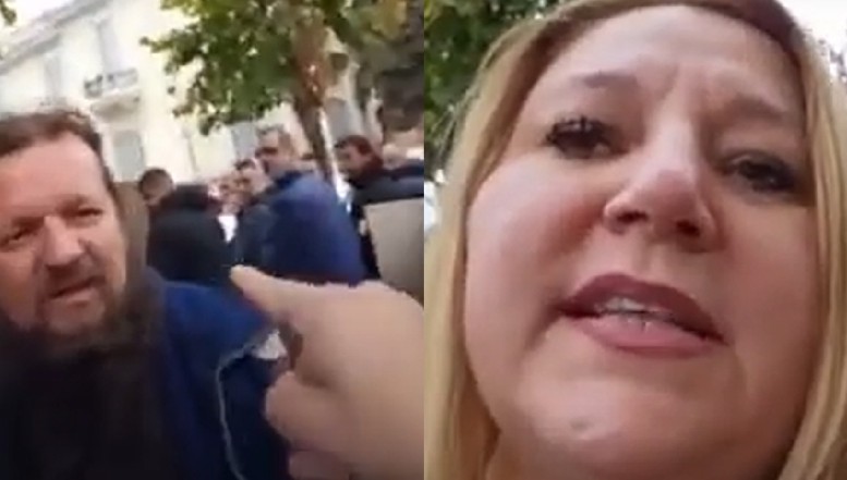 VIDEO Șoșoacă, luată la rost de un cetățean pe parcursul manifestației pro-ruse: "Sunteți vicleană!". Jandarmeria a intervenit după o discuție aprinsă purtată de cei doi