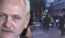 VIDEO Impresionant! Ieri a avut loc un protest anti-PSD, chiar în fieful lui Dragnea. Peste 50 de teleormăneni au manifestat, în ciuda tentativei Poliției de a-i opri