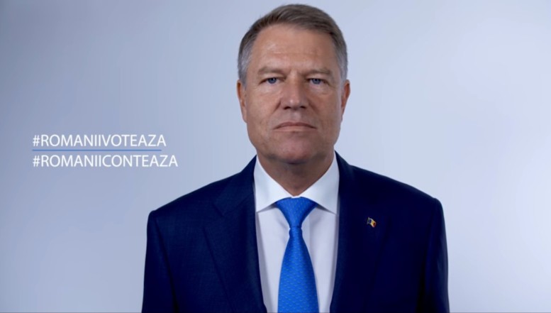 VIDEO Klaus Iohannis, mesaj ferm despre alegeri: "Nu-i lăsăți pe alții sa decidă în locul vostru!"