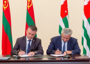 Separatiștii ruși între ei. Așa-zisele Abhazia, Transnistria și Osetia de Sud și-au deschis reciproc așa-zise “ambasade”. Cât de inutile și de caraghioase sunt aceste bodegi