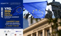 28 mai, YPEL: Conferință internațională despre viitorul Europei la Universitatea din București, organizată de think tank-ul SSWP / Securitatea și extinderea UE, printre temele ce vor fi abordate / La eveniment vor participa atât oficiali de la București, Kiev, Paris, Berlin și Chișinău, cât și analiști de profil