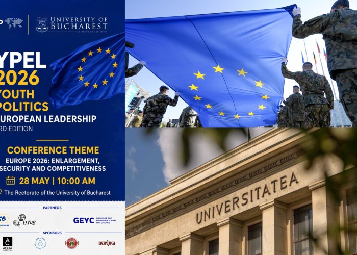 28 mai, YPEL: Conferință internațională despre viitorul Europei la Universitatea din București, organizată de think tank-ul SSWP / Securitatea și extinderea UE, printre temele ce vor fi abordate / La eveniment vor participa atât oficiali de la București, Kiev, Paris, Berlin și Chișinău, cât și analiști de profil