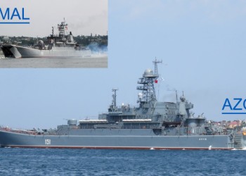 Ucraina continuă să distrugă flota rusă de la Marea Neagră, bombardând alte două nave ruse și un centru de comandă din Sevastopol
