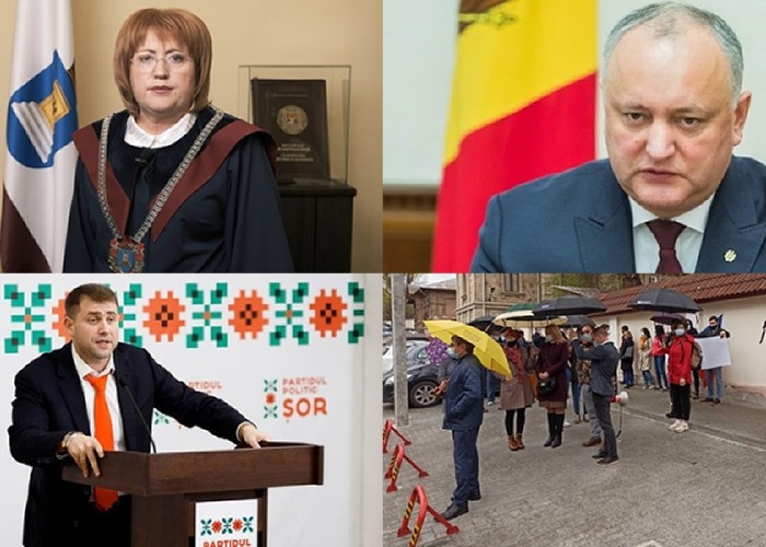 MINERIADĂ PARLAMENTARĂ a rusofililor la Chișinău. PSRM și Șor încearcă să captureze Curtea Constituțională. Suporterii Maiei Sandu au ieșit în stradă