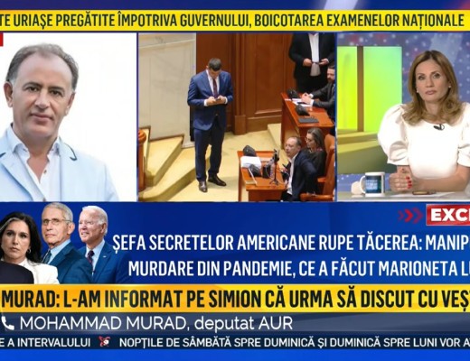 VIDEO Bâlci total la Realitatea după respingerea Guvernului Veștea-PSD-Nicușor Dan. Afaceristul AUR de origine libaneză Mohammad Murad îl toarnă ca la Securitate pe George Simion, dezvăluind că acesta avusese în jur de 15 negocieri secrete cu „desemnații” pentru a lăsa votul la liber. În negocieri a fost implicat și un afacerist celebru, fost ginere de ministru PSD