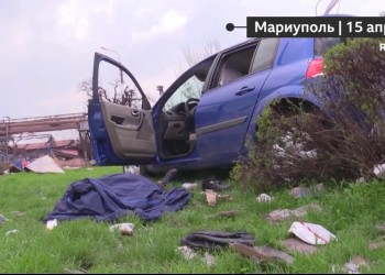 VIDEO: Rușii ucid tot ce mișcă în Mariupol: civili scoși din mașini și executați, cadavre mitraliate și abandonate pe stradă