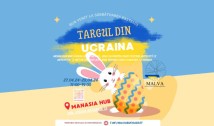 Târg ucrainean organizat în București în perioada 27-28 aprilie: "Îi invităm pe toți prietenii noștri români! Vor fi produse culinare și dulciuri delicioase, momente artistice și meșteșuguri tradiționale"