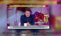 VIDEO. Cum se duc banii românilor către televiziunile unor infractori. Investigație SNOOP: Realitatea Plus a încasat, într-o singură lună, patru milioane de euro de la PSD, PNL și AUR / Partidul „antisistem” al lui George Simion a plătit două milioane de euro către televiziunea rusofilă a unui fost pușcăriaș și refuză să informeze transparent despre asta