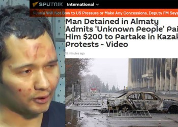 Mineriada din Kazahstan: Poliția a bătut un muzician până l-a ”convins” să recunoască pentru Sputnik faptul că e terorist plătit!