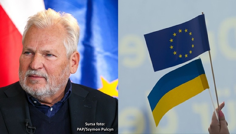 Facilitarea aderării Ucrainei la UE. Fost președinte al Poloniei: "Uniunea Europeană ar trebui să adopte un model de negociere diferit cu Ucraina decât a făcut-o cu alte țări care au aderat în condiții normale, precum Polonia"