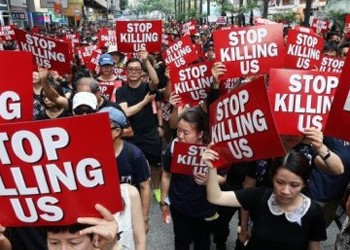 China comunistă amenință furtunos, SUA și UE își manifestă susținerea pentru masivele manifestații din Hong Kong