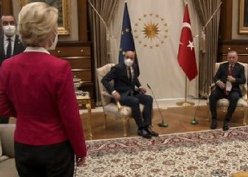 Lovitură de teatru. Turcia răspunde acuzațiilor de misoginism generate de întâlnirea Erdogan-Ursula von der Leyen: cadrul a fost solicitat chiar de protocolul UE, iar Ankara l-a respectat în totalitate