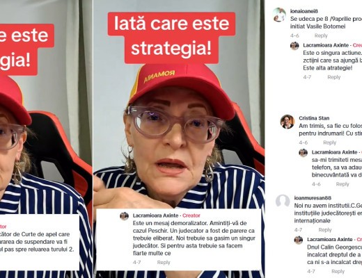 Cine este Lăcrămioara Axinte, fosta judecătoare care a organizat, pe Tik Tok, „strategia” de „bombardare” a Curților de Apel din toata țara cu solicitări de anulare a deciziei CCR din decembrie 2024