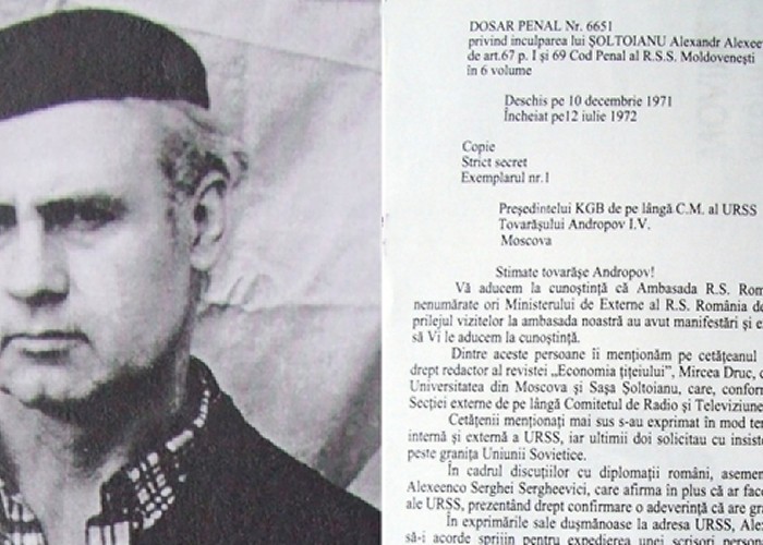 DOCUMENT cutremurător: În ‘69, Securitatea ceaușistă i-a turnat la KGB, direct lui Andropov, pe mai mulți patrioți basarabeni, care aveau să facă ani grei de pușcărie. Singura lor vină a fost că au iubit România prea mult și că au recunoscut asta în Ambasada RSR de la Moscova