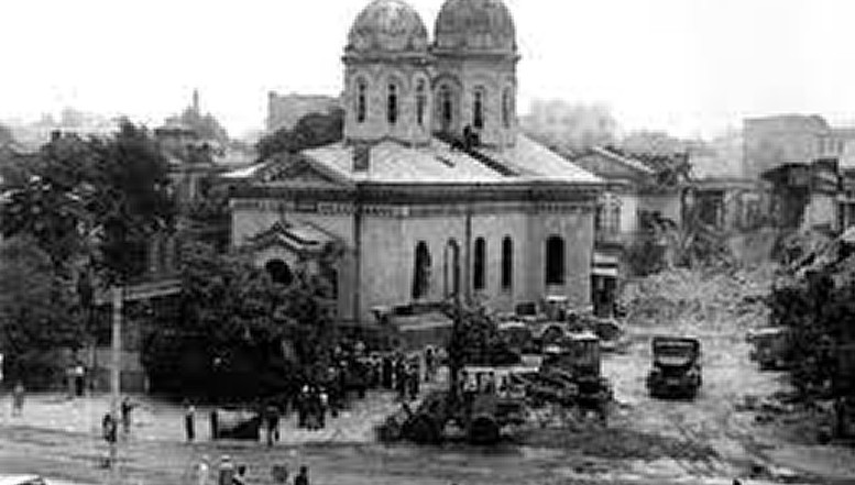 19 iunie 1987:  Biserica Sfânta Vineri – Hereasca a fost demolată la ordinul lui Ceaușescu. Bisericile demolate