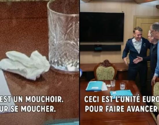 Ați văzut clipul în baza căruia s-a pretins că președintele Macron ar ascunde o pungă de cocaină? Președinția franceza vine cu explicații și denunță o dezinformare